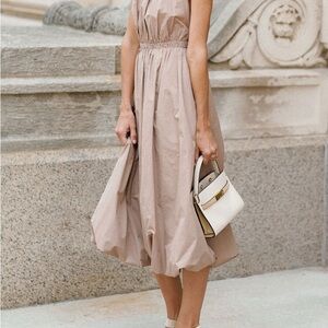 Ulla Johnson Tan Midi Dress